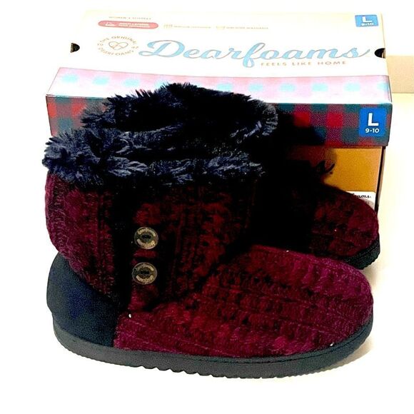 Dearfoam Slippers NIB - Picture 1 of 5